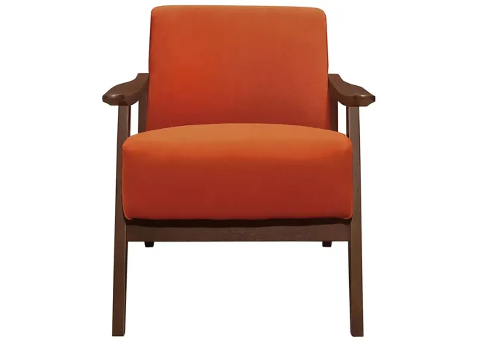 Lewiston Accent Chair in Orange by Homelegance