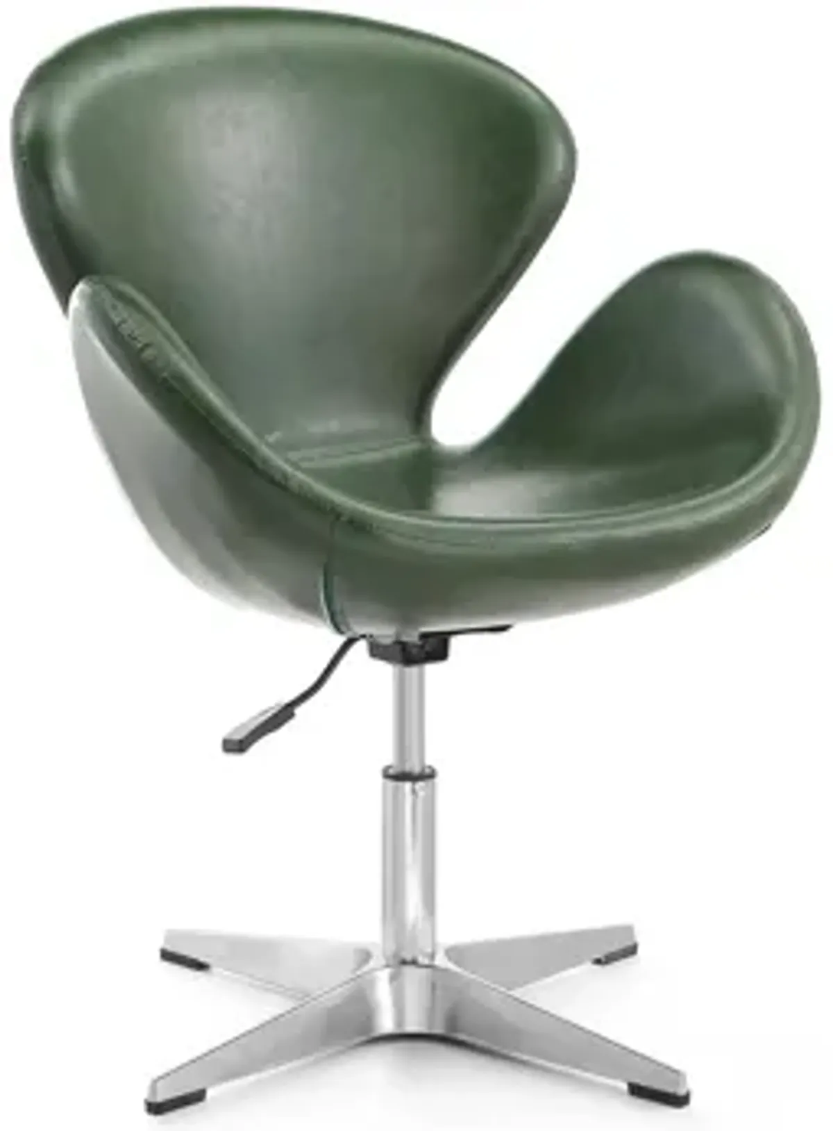 Raspberry Adjustable Swivel Chair (Set of 2)