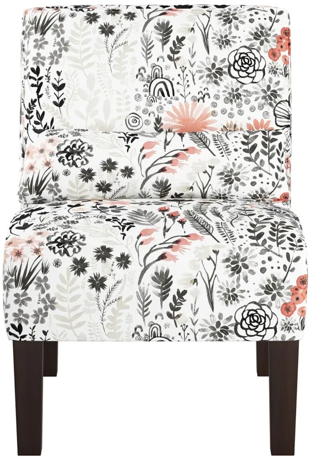Merry Chair in Winter Botanical Red by Skyline