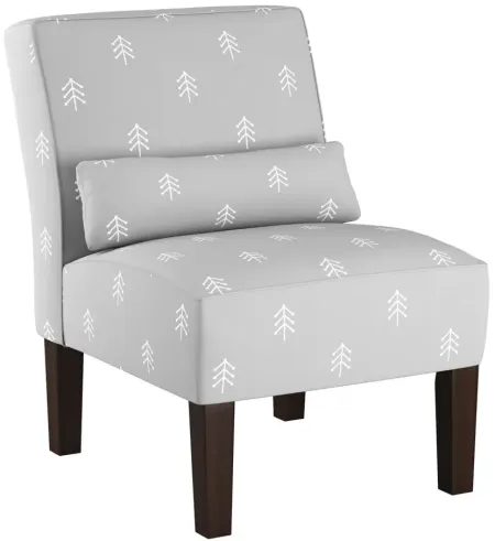 Merry Chair in Line Tree Gray by Skyline