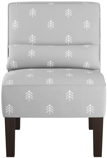 Merry Chair in Line Tree Gray by Skyline
