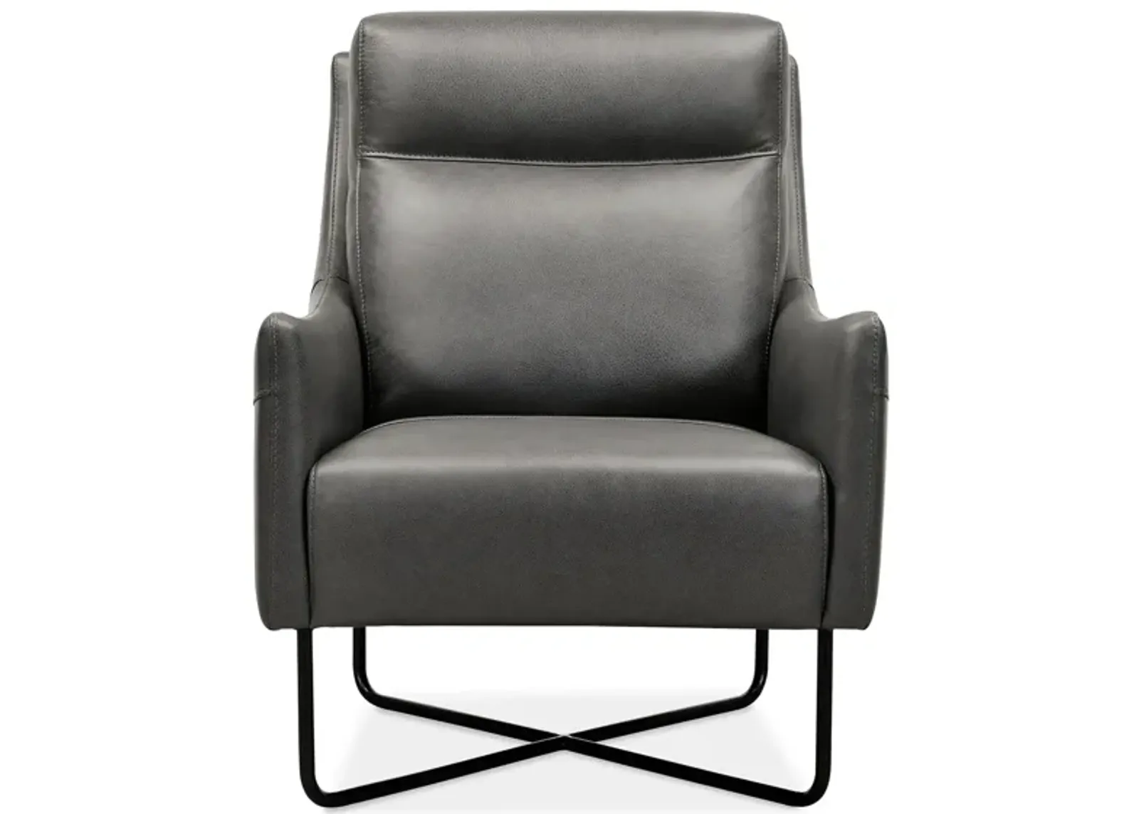 Efron Club Chair in Grey by Hooker Furniture