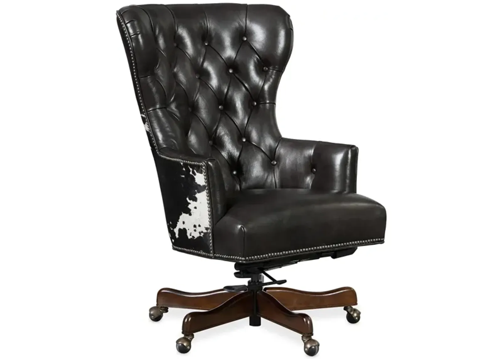 Katherine Executive Swivel Tilt Chair in Black by Hooker Furniture