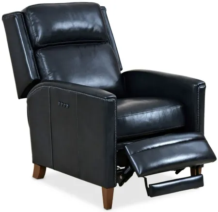 Shaw Power Recliner in Blue by Hooker Furniture
