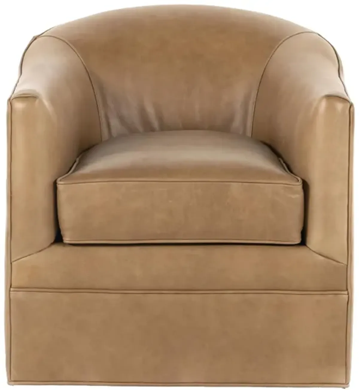 Quinton Swivel Chair in Ontario Taupe by Four Hands