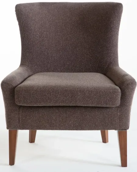 Cayon Accent Chair in REVERE BROWN by HUDSON GLOBAL MARKETING USA
