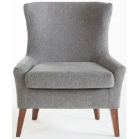 Cayon Accent Chair in REVERE GREY by HUDSON GLOBAL MARKETING USA