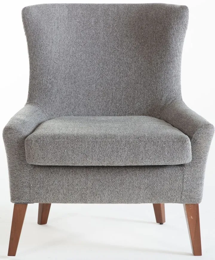 Cayon Accent Chair in REVERE GREY by HUDSON GLOBAL MARKETING USA