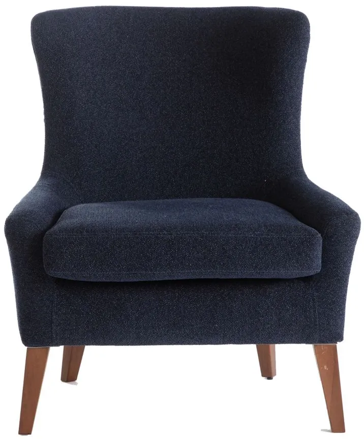 Cayon Accent Chair in REVERE NAVY by HUDSON GLOBAL MARKETING USA