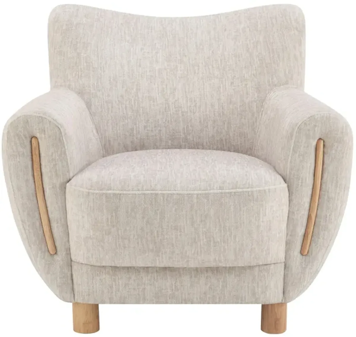 Bellamy Accent Arm Chair in Pasadena Beige by New Pacific Direct