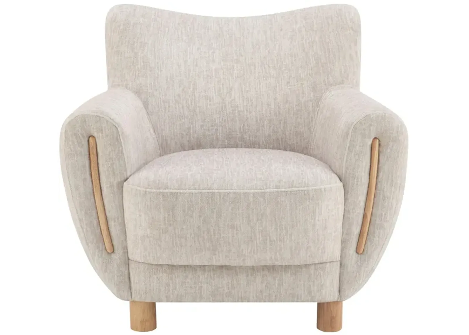 Bellamy Accent Arm Chair in Pasadena Beige by New Pacific Direct