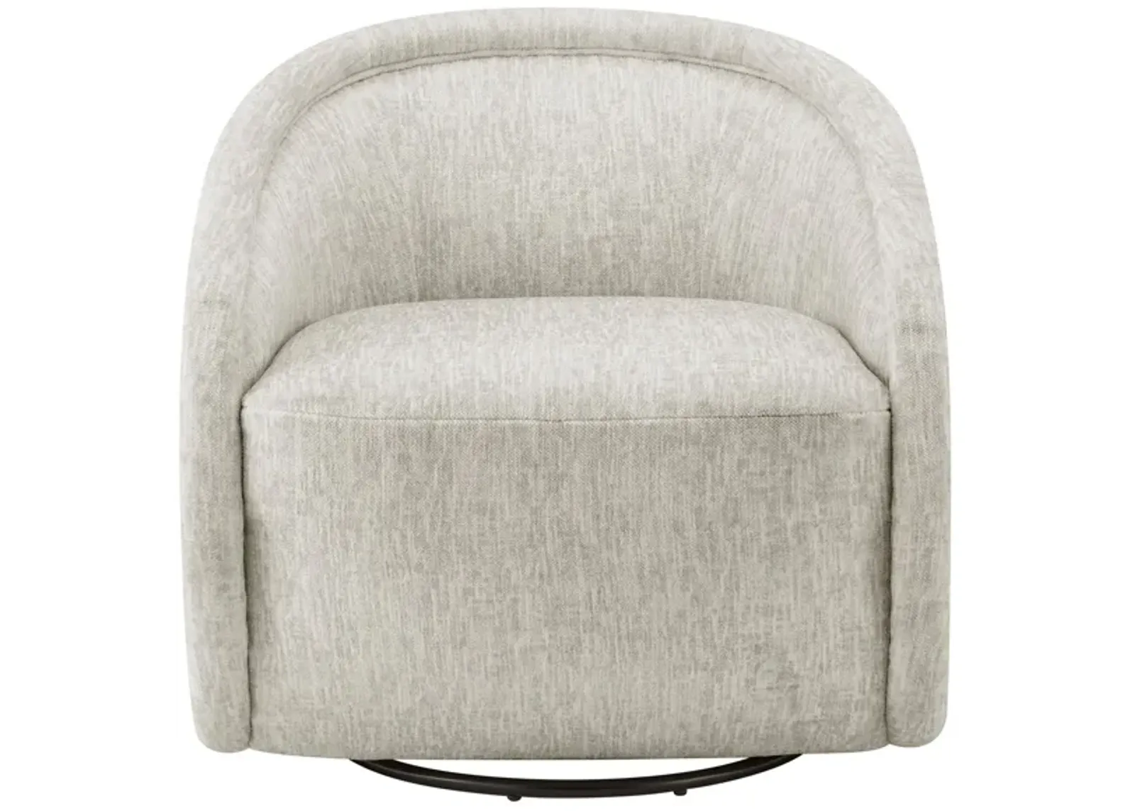 Margareth Swivel Arm Chair in Pasadena Beige by New Pacific Direct