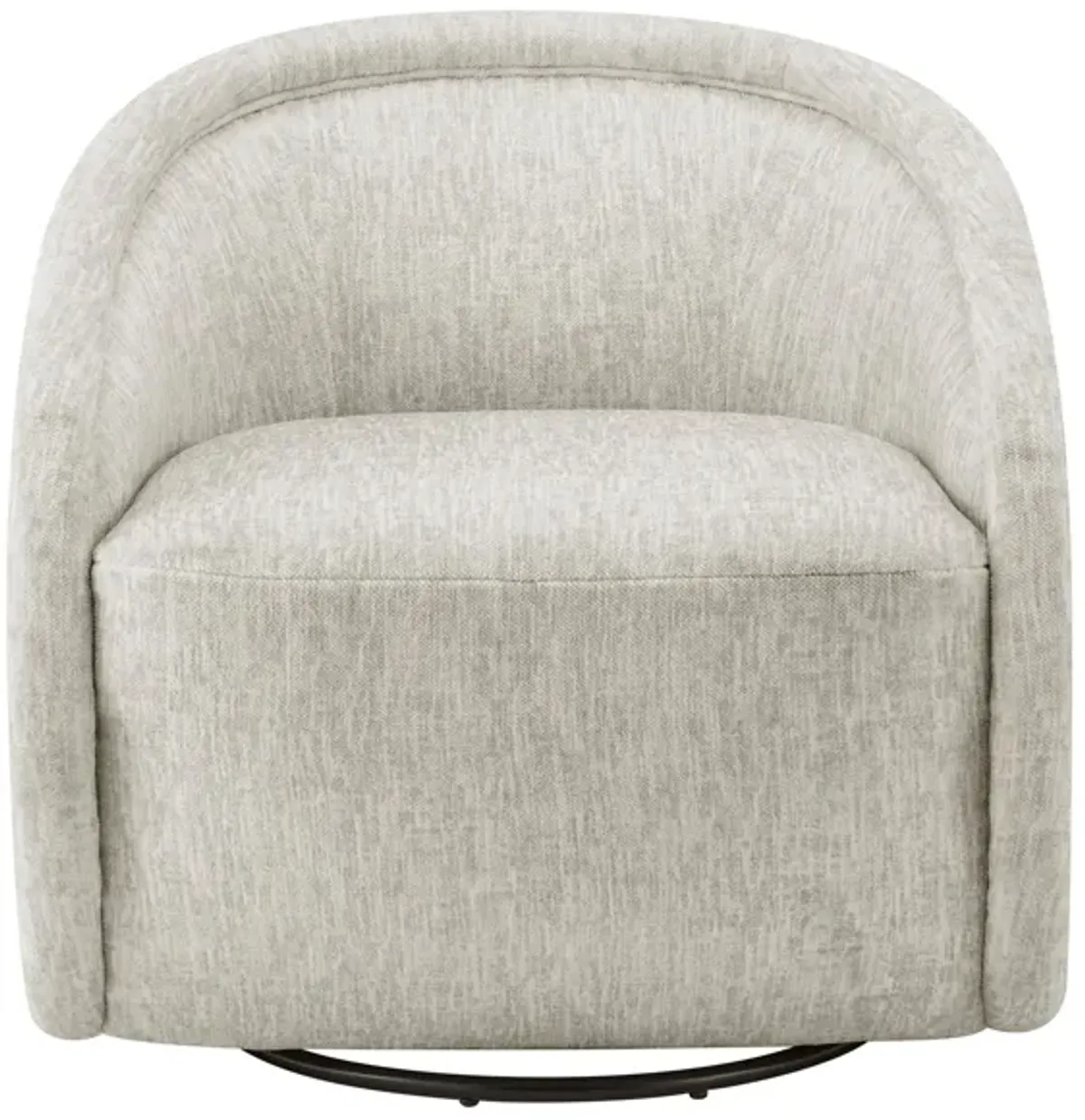 Margareth Swivel Arm Chair in Pasadena Beige by New Pacific Direct