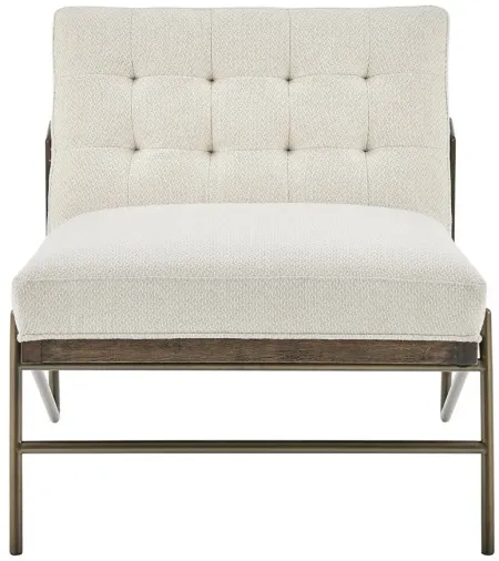 Marlow Accent Chair in Cardiff Cream by New Pacific Direct