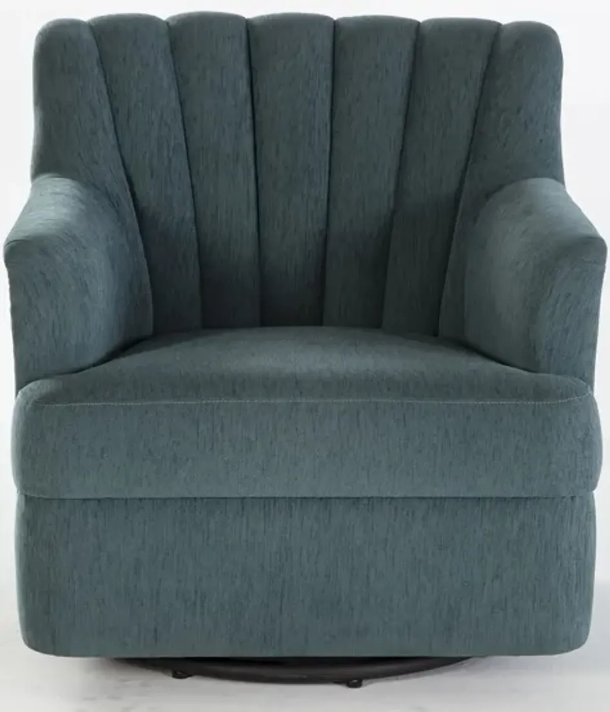 Urbane Swivel Chair in URBANE PETROL BLUE by HUDSON GLOBAL MARKETING USA