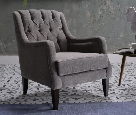 Pearle Accent Armchair in PEARLE GREY by HUDSON GLOBAL MARKETING USA
