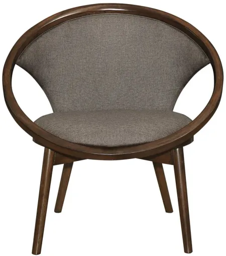 Anaya Accent Chair in Chocolate by Homelegance