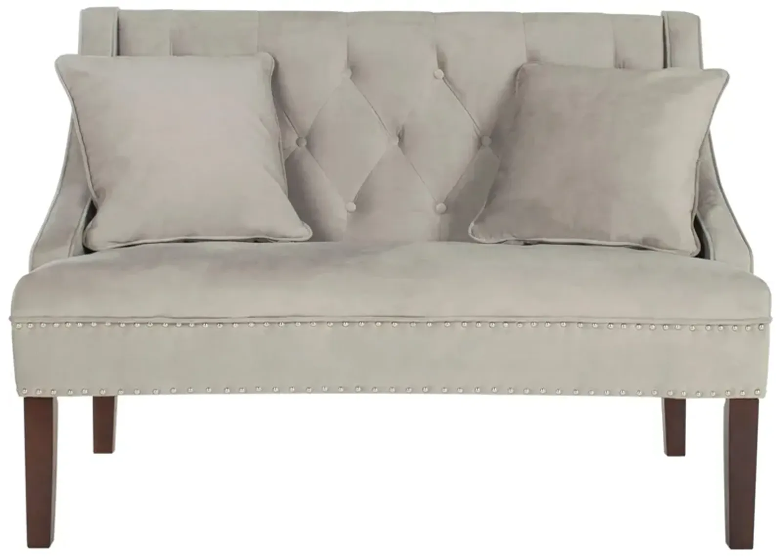 Monroe Velvet Settee