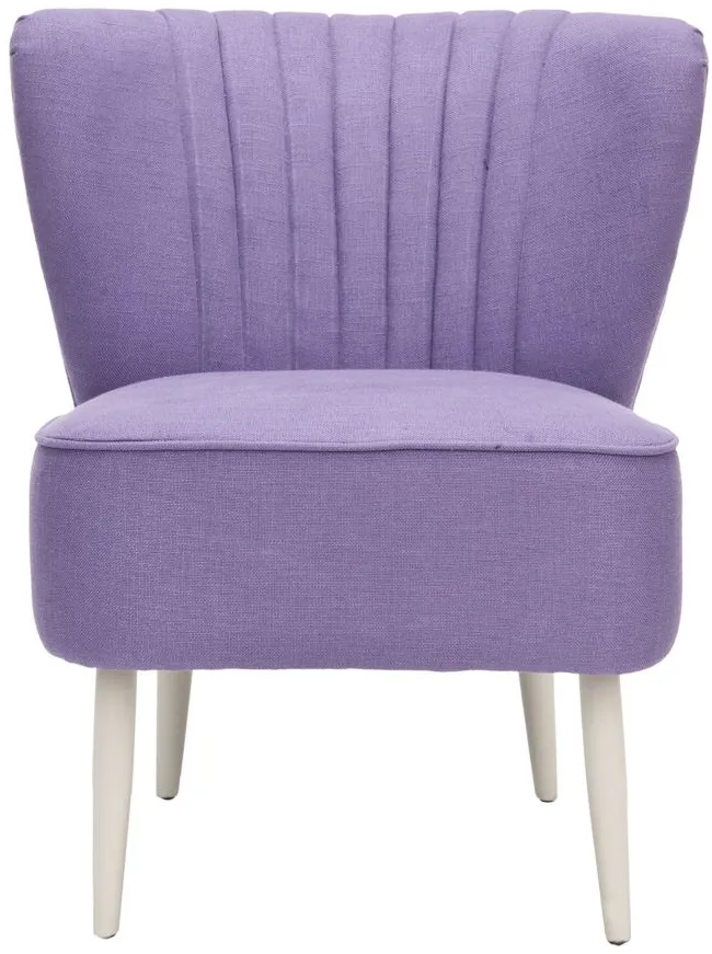 Ricky Accent Chair in Purple by Safavieh