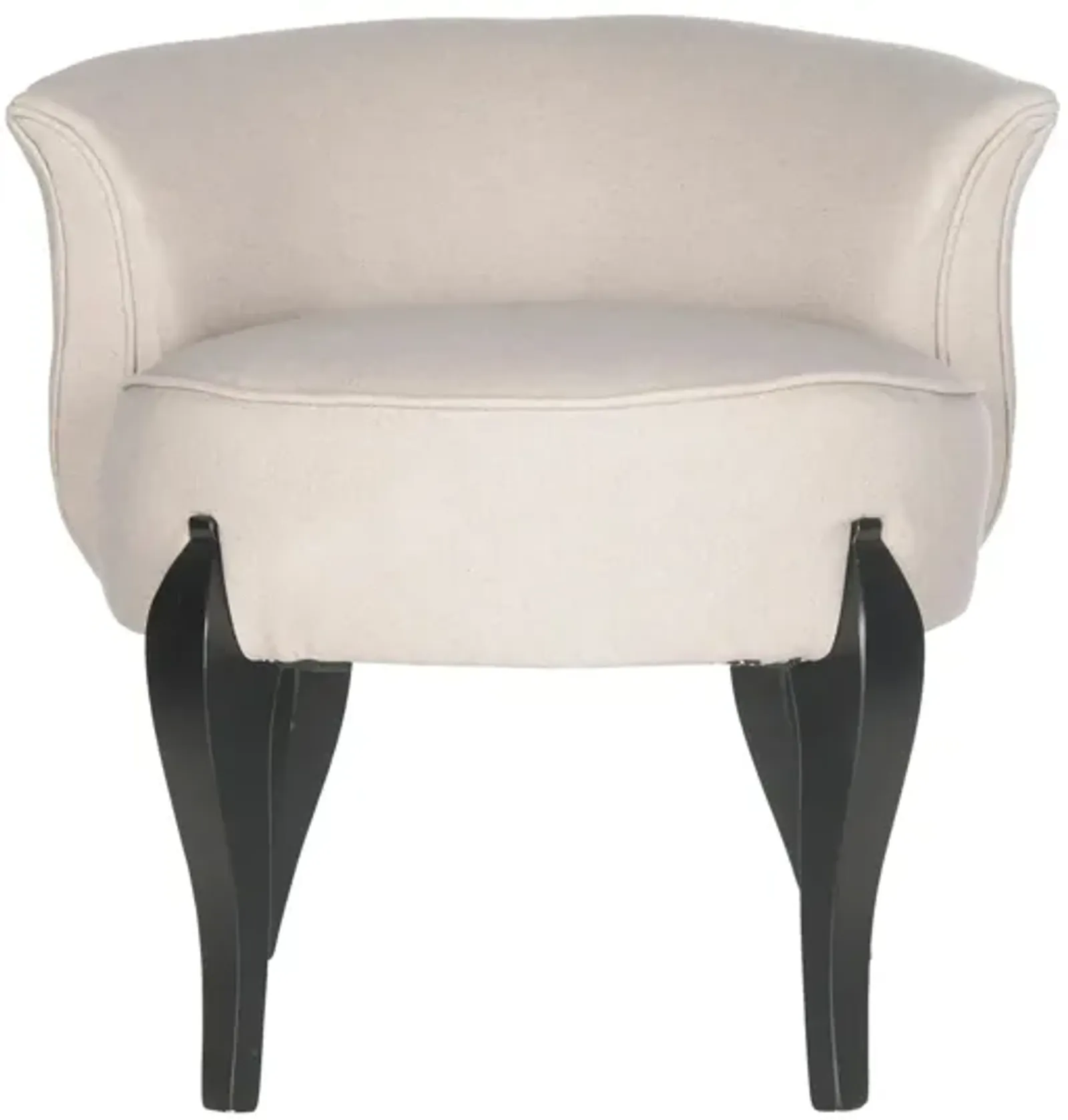 Wrenlow French Leg Linen Vanity Chair