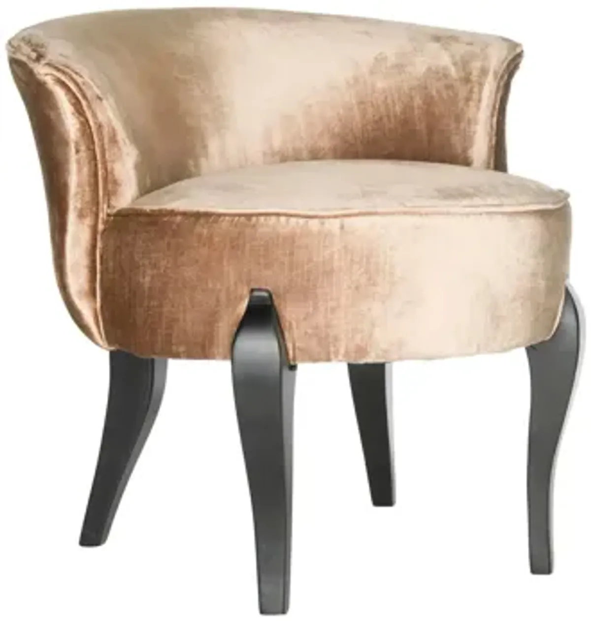 Wrenlow French Leg Linen Vanity Chair