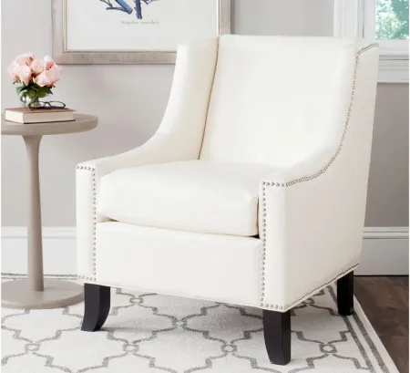 Gale Club Chair in Off White by Safavieh