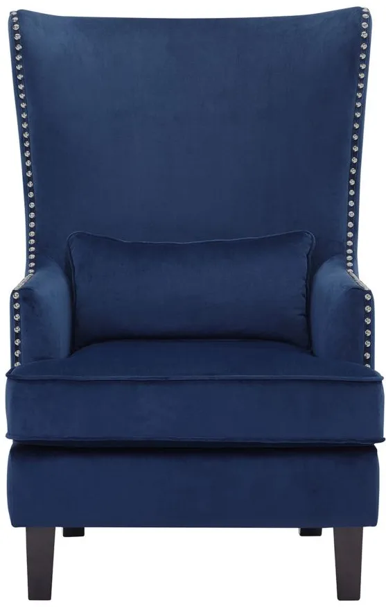 Jenson Accent Chair in Blue by Homelegance