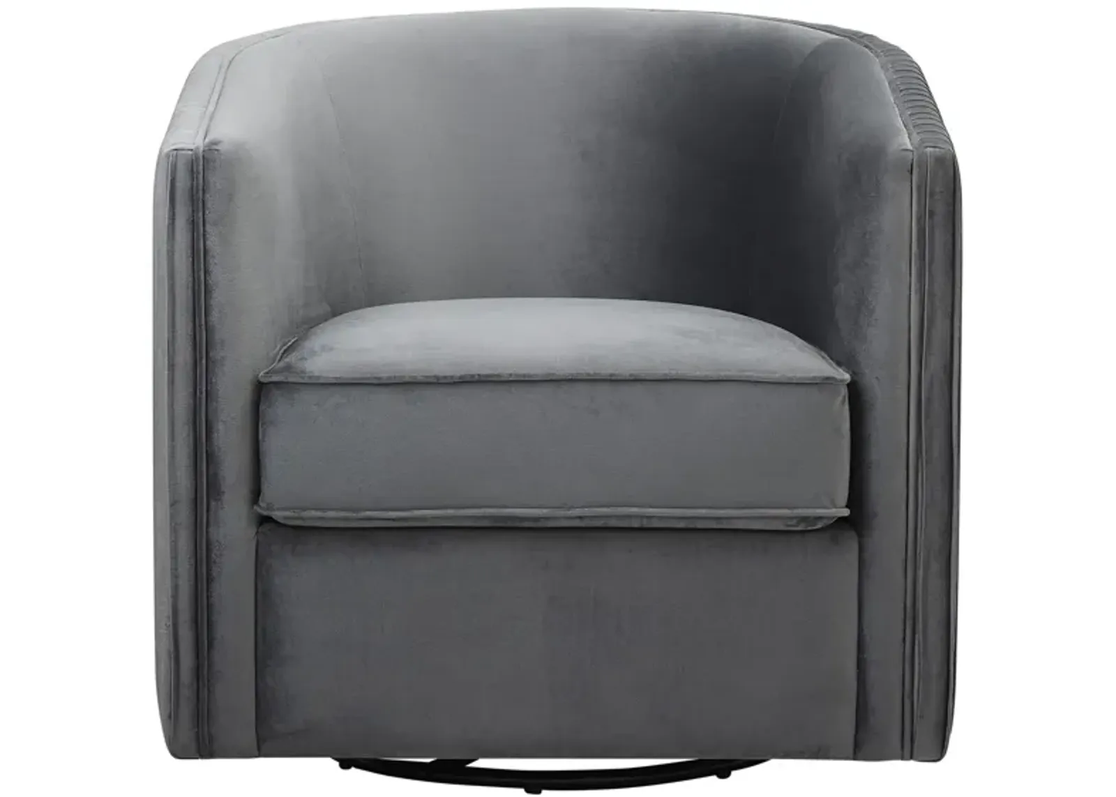 Madis Swivel Chair in Gray by Homelegance