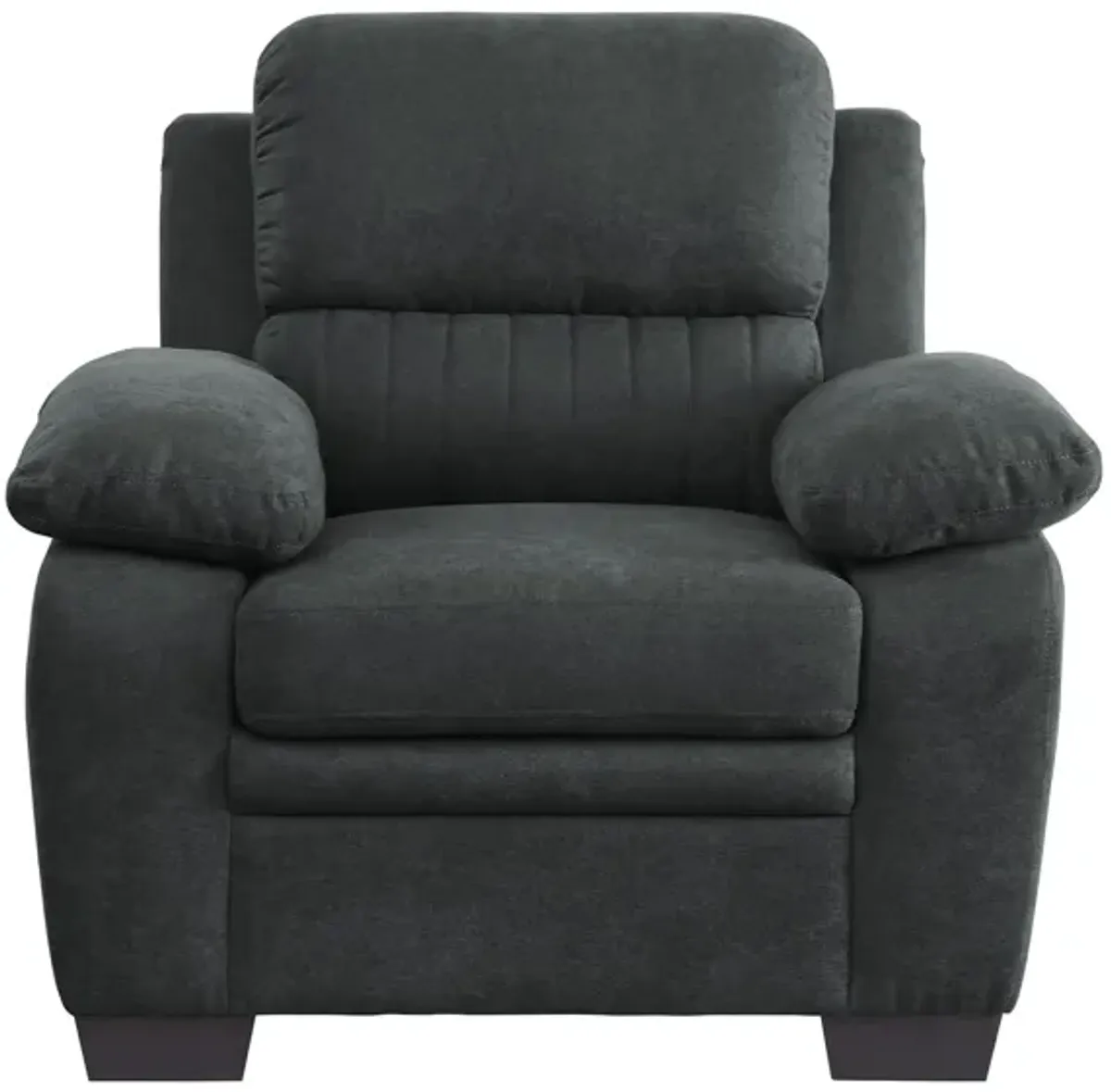 Felicia Chair in Dark Gray by Bellanest