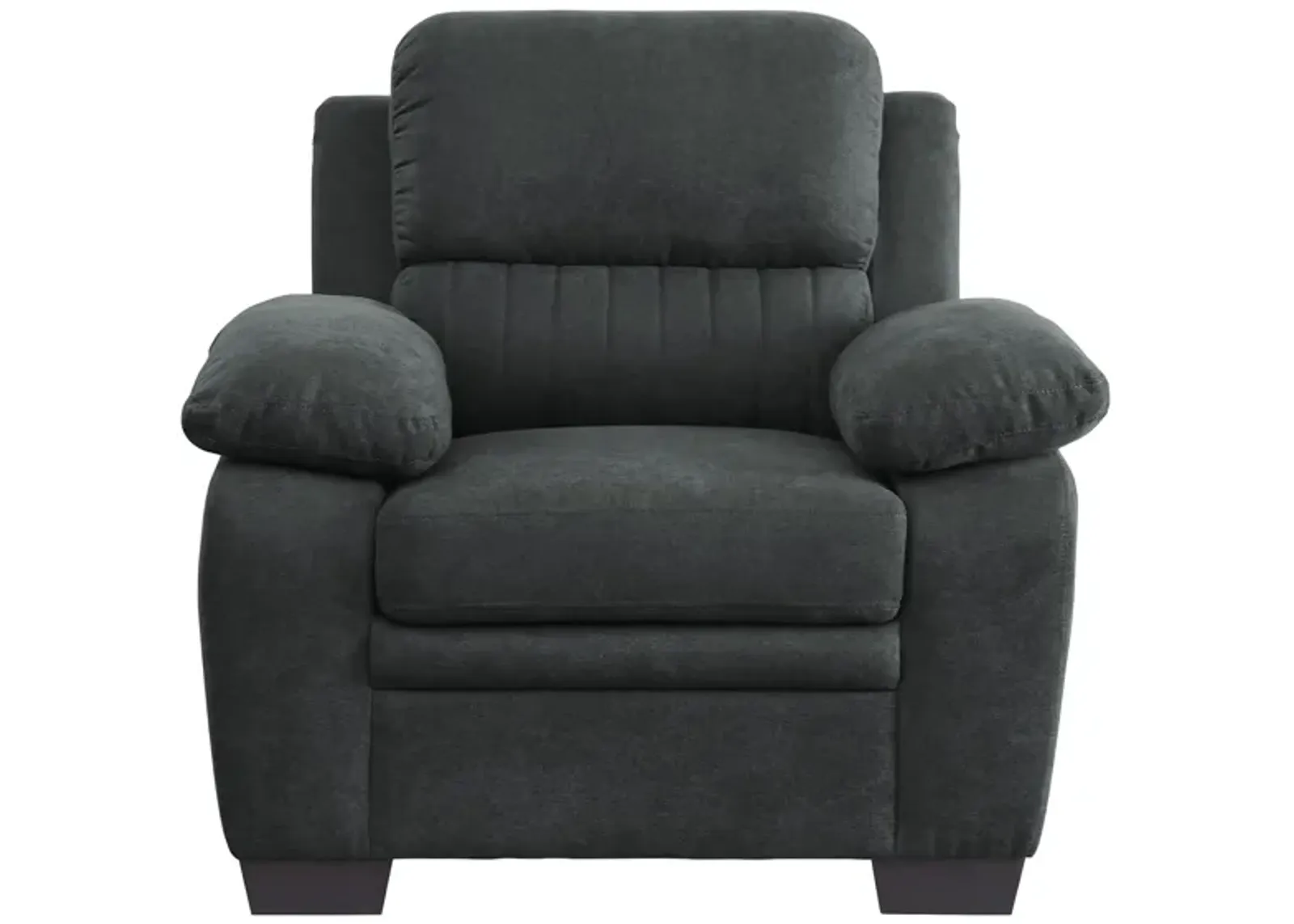 Felicia Chair in Dark Gray by Bellanest