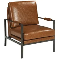 Peacemaker Accent Chair in Brown by Ashley Express