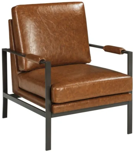 Peacemaker Accent Chair in Brown by Ashley Express