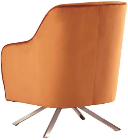 Hangar Accent Chair in Orange by Ashley Express