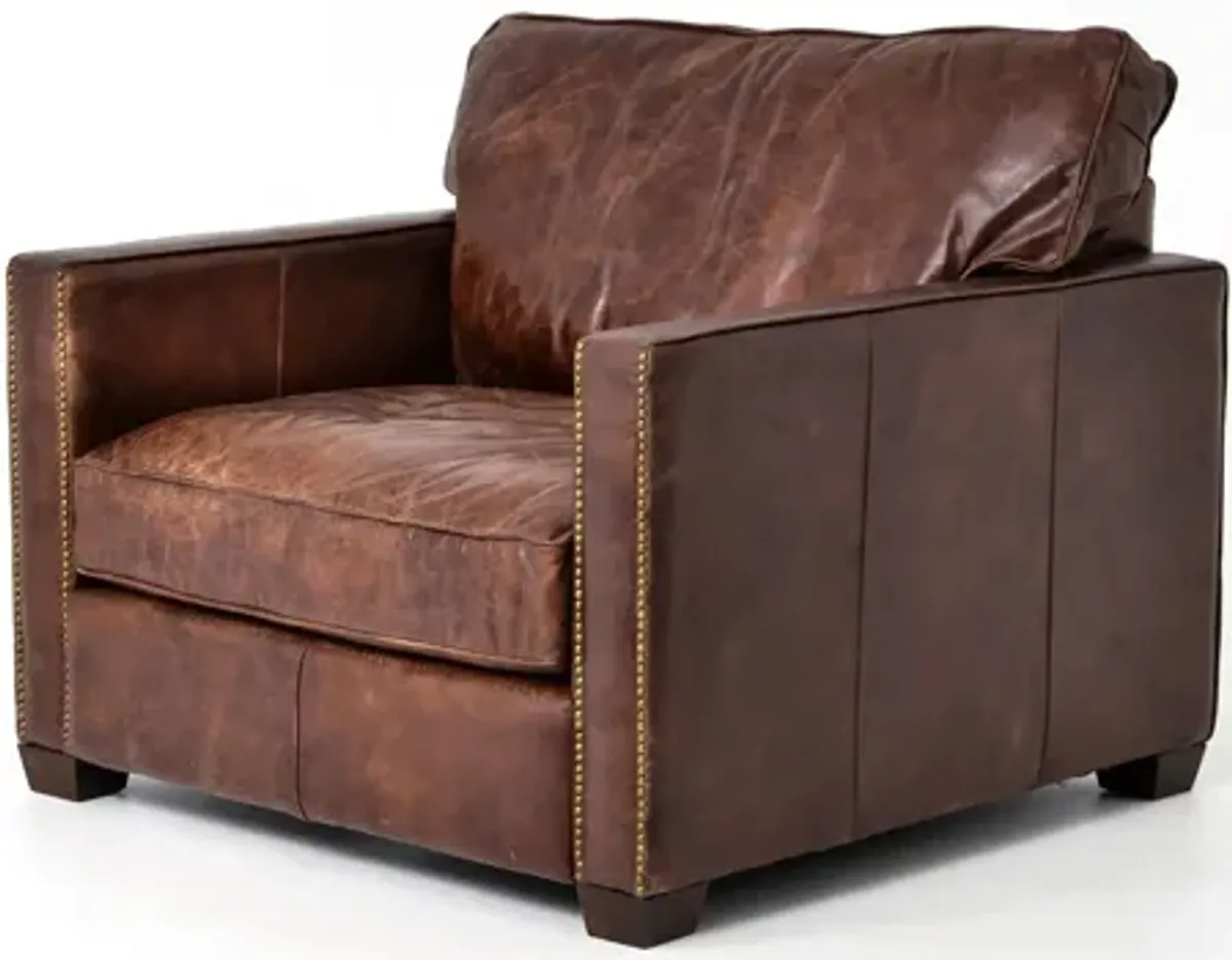 Larkin Leather Accent Chair