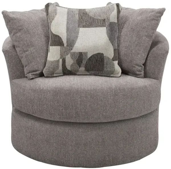 Carter Swivel Barrel Chair