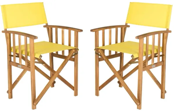 Laguna Outdoor Director Chair: Set of 2