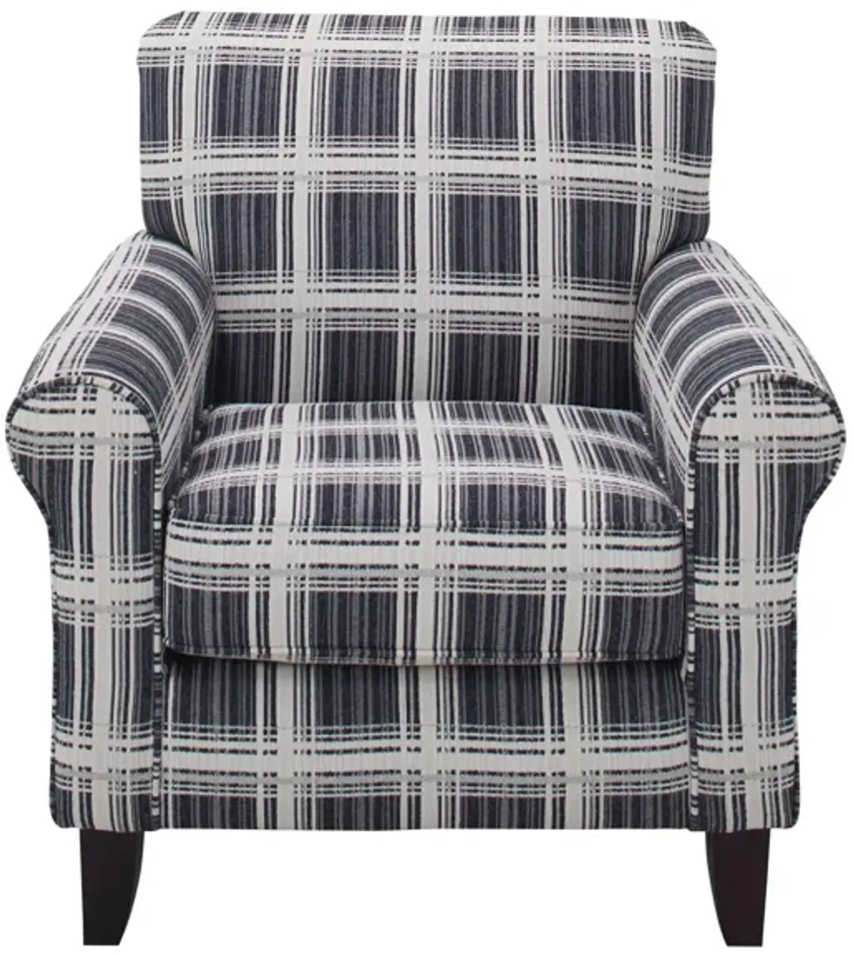 Bailey Accent Chair in Blue by Fusion Furniture