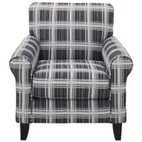 Bailey Accent Chair in Blue by Fusion Furniture