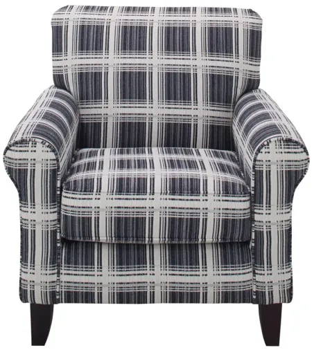 Bailey Accent Chair in Blue by Fusion Furniture