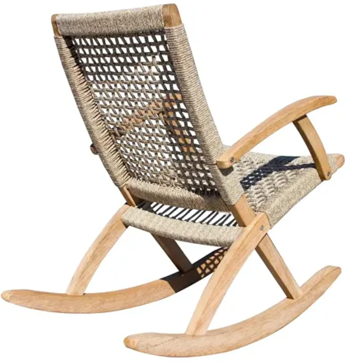 Shalaya Rope Rocking Chair