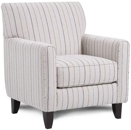 McKinley Accent Chair in Faya Heather by Fusion Furniture