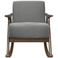 Carlson Rocking Chair in Gray by Homelegance