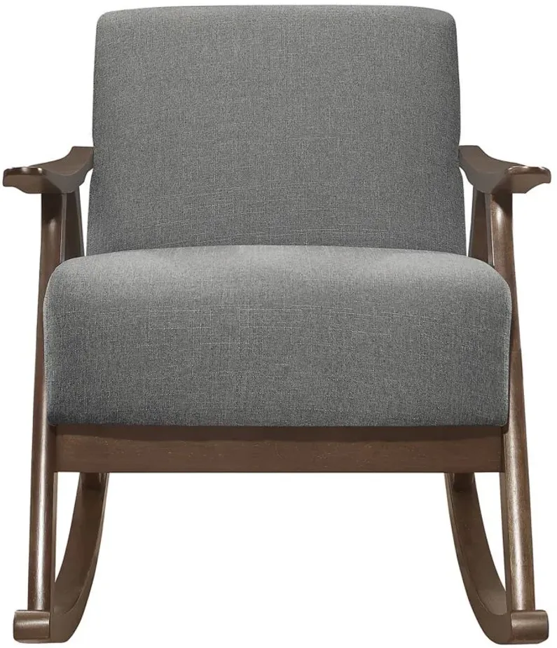 Carlson Rocking Chair in Gray by Homelegance