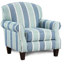 McKinley Accent Chair in Life's a Beach Oceanside by Fusion Furniture