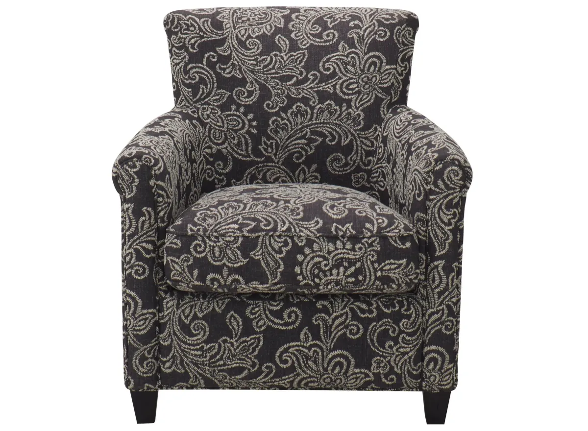 Gilmore Accent Chair in Maidstone Raven by Bellanest