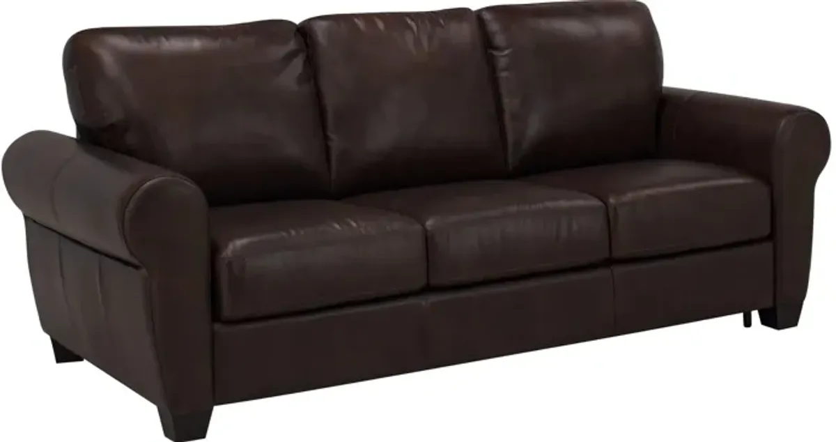 Calabria Leather Queen Sleeper