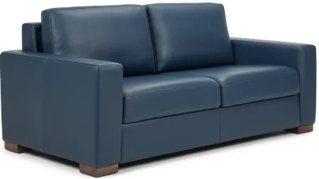 Revere Full Sleeper in Bison Deep Blue by American Leather