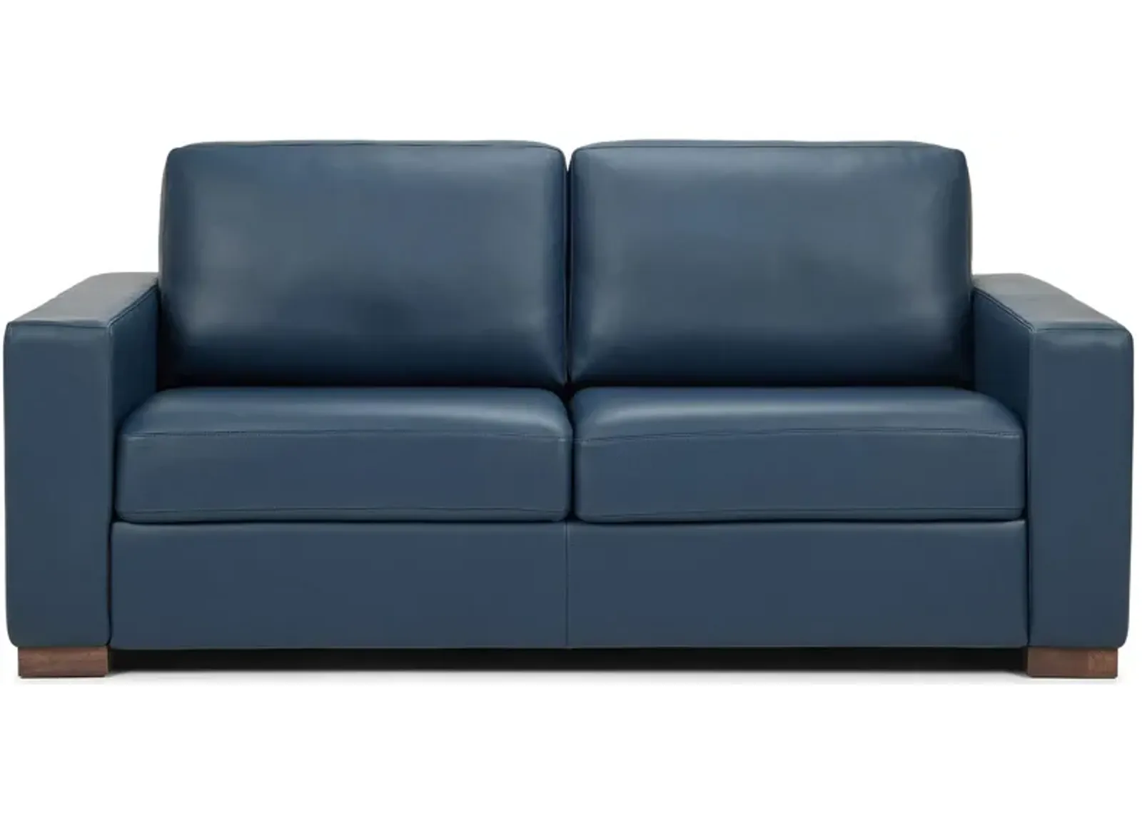 Revere King Sleeper in Bison Deep Blue by American Leather