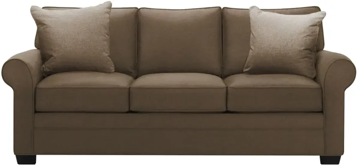 Glendora Queen Sleeper Sofa in Santa Rosa Taupe by H.M. Richards