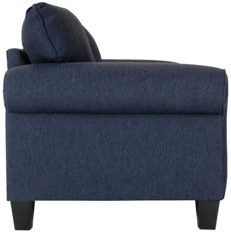 McKinley Queen Sleeper in Blue by Fusion Furniture